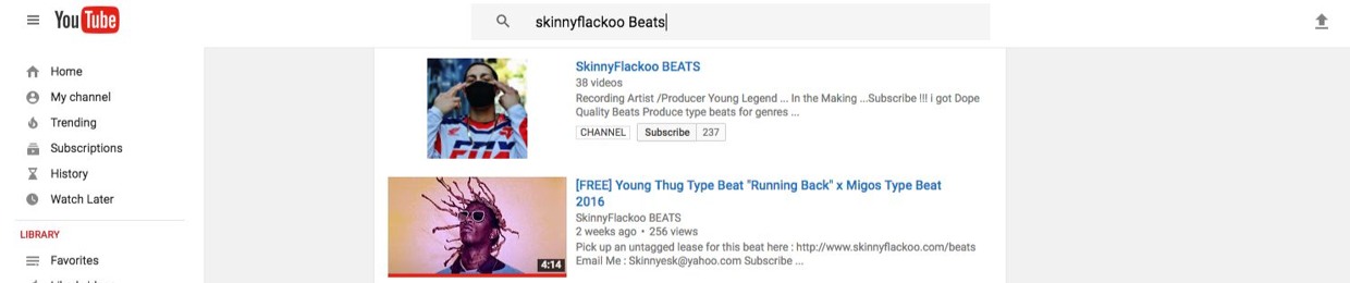 SkinnyFlackoo Beats