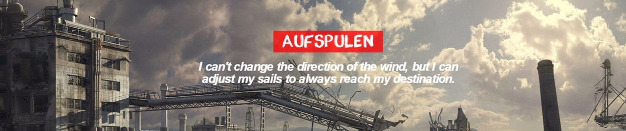 aufspulen