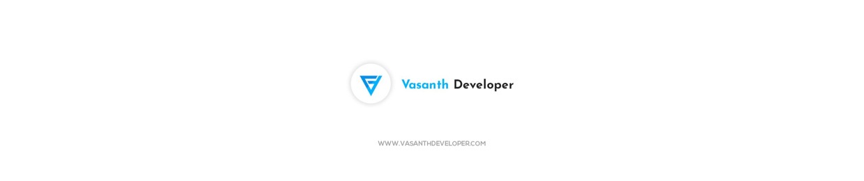 Vasanth Developer