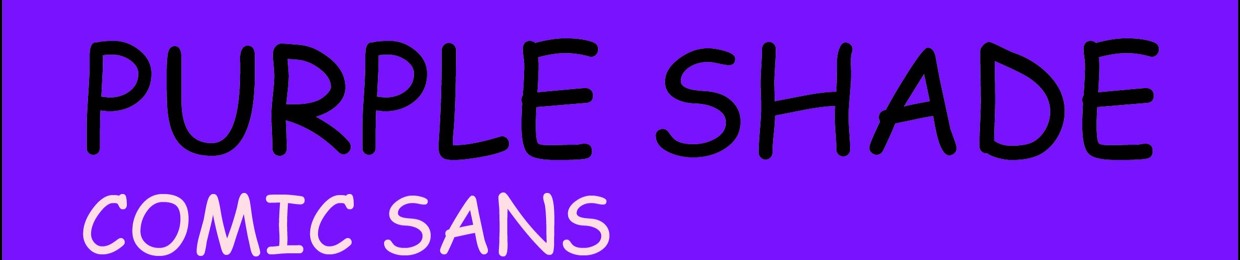 purple shade