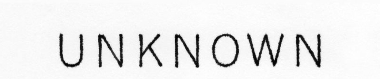 Unknown