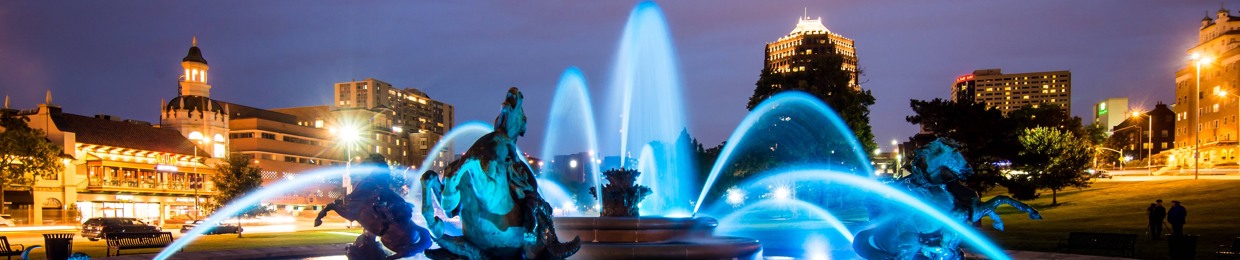 Blue Fountains