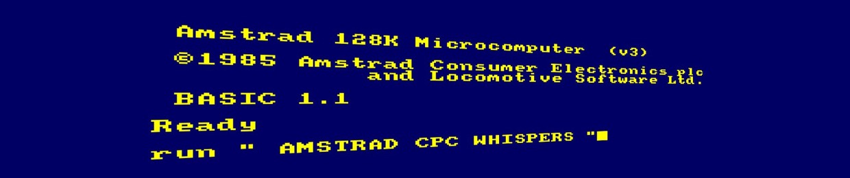 Amstrad CPC Whispers
