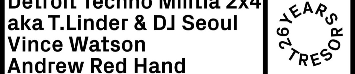 Andrew Red Hand @ Tresor, Berlin