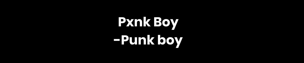 Punk boy