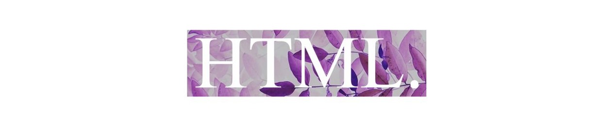 HTML.