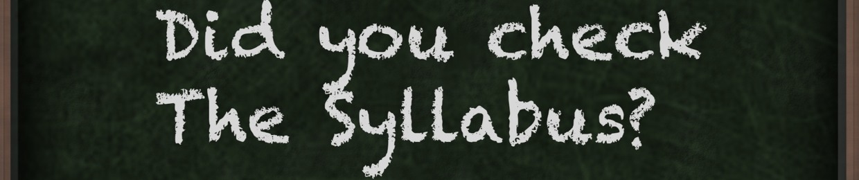 The Syllabus Podcast