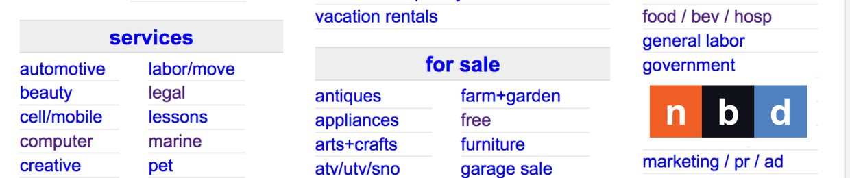 Craigslist Curio