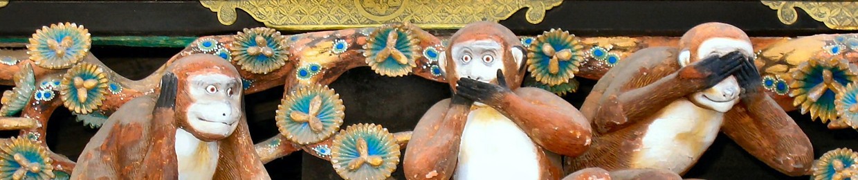 three wise monkeys