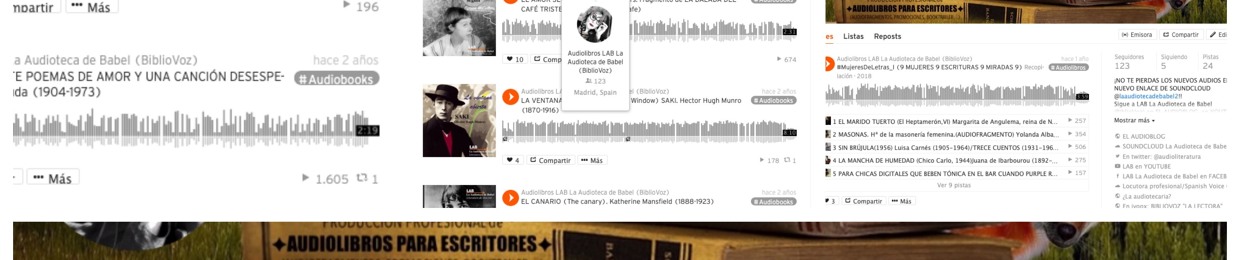 Audiolibros LAB La Audioteca de Babel 2