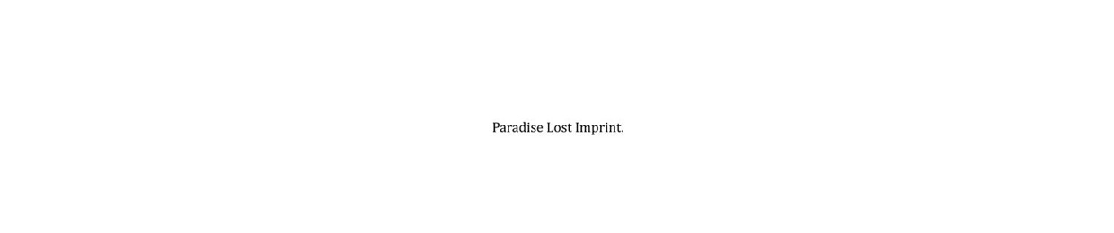 Paradise Lost Imprint