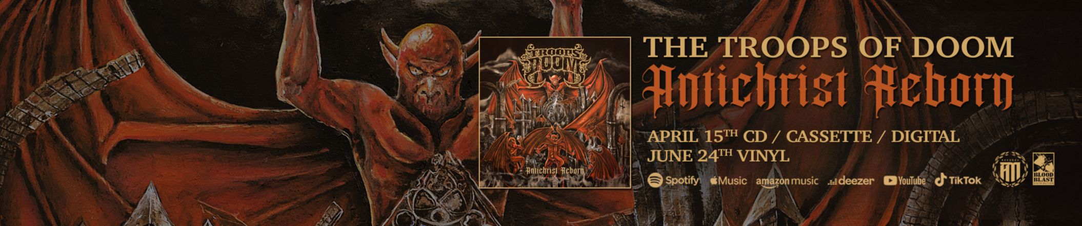 The Rise Of Heresy  Single/EP de The Troops of Doom 