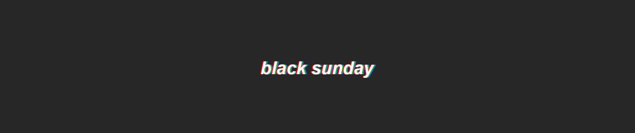 BLACK SUNDAY