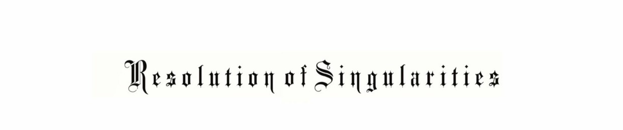 Resolution of Singularities