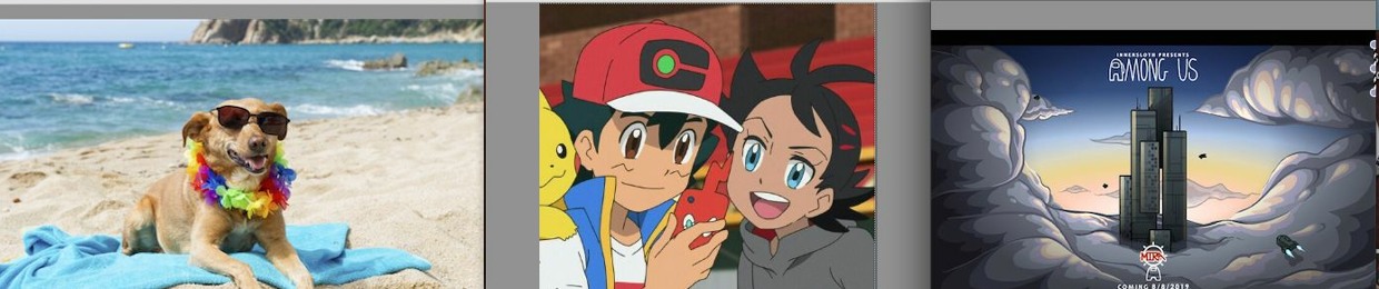 among us/dog/pokemon FAN!