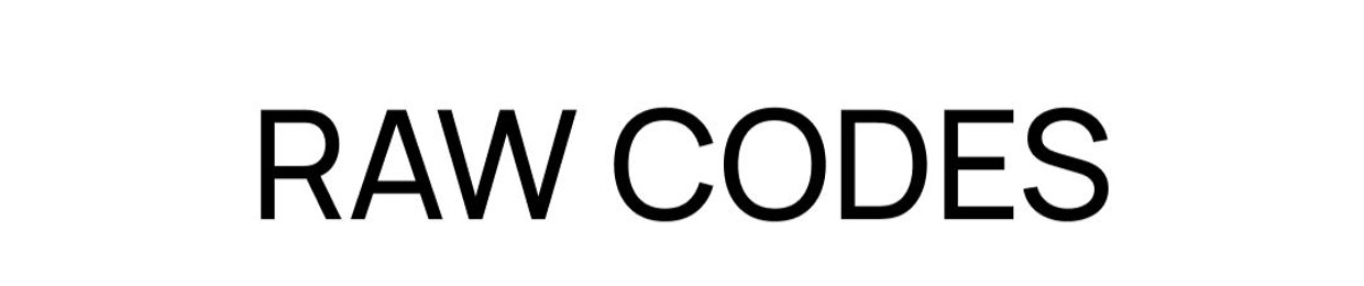 Raw Codes
