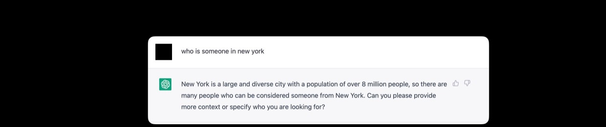 someone in new york