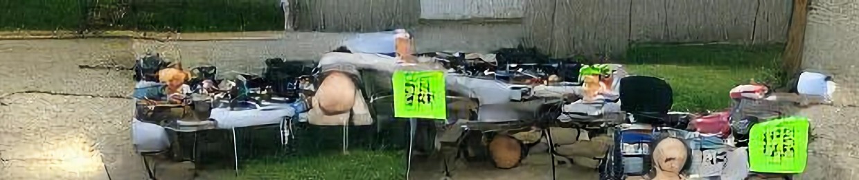 Bueford and Clancy's Garage Sale