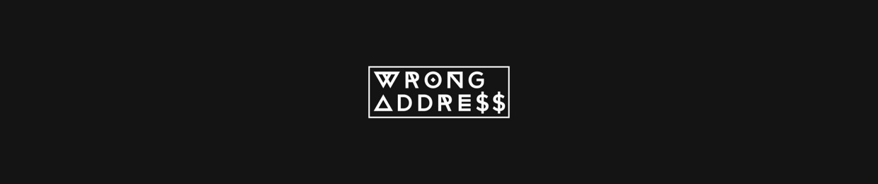 wrong address