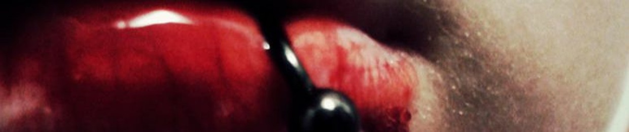 bloody lip ring