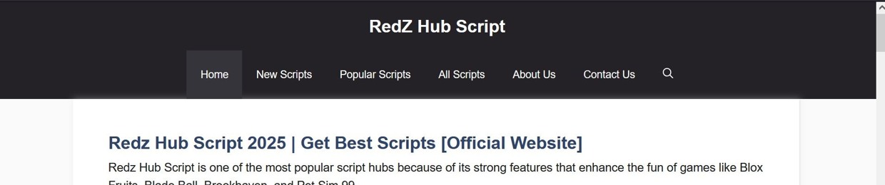 Redz Hub Script