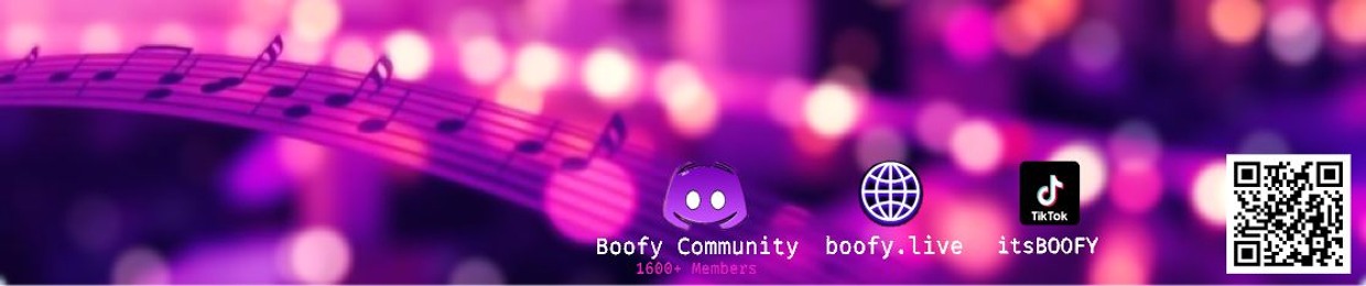 Boofy Community Presents
