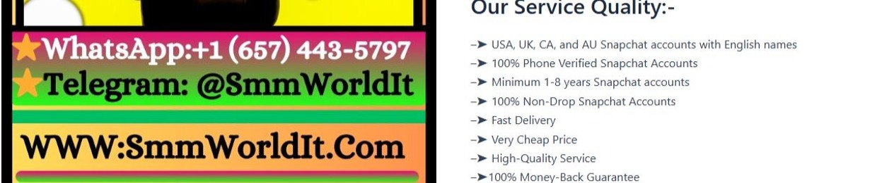 Buy Snapchat Accounts- Social Accounts
