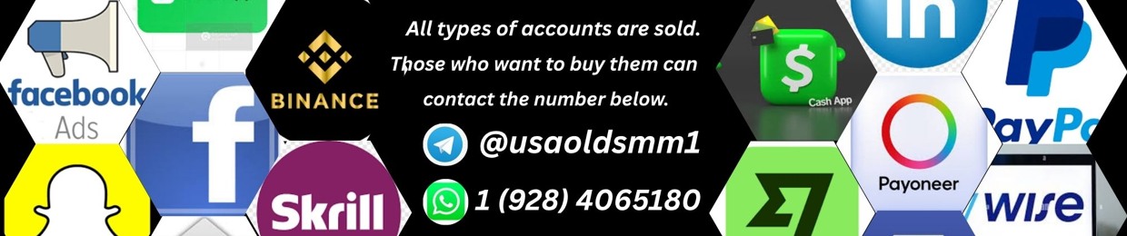 All types of accounts are sold.