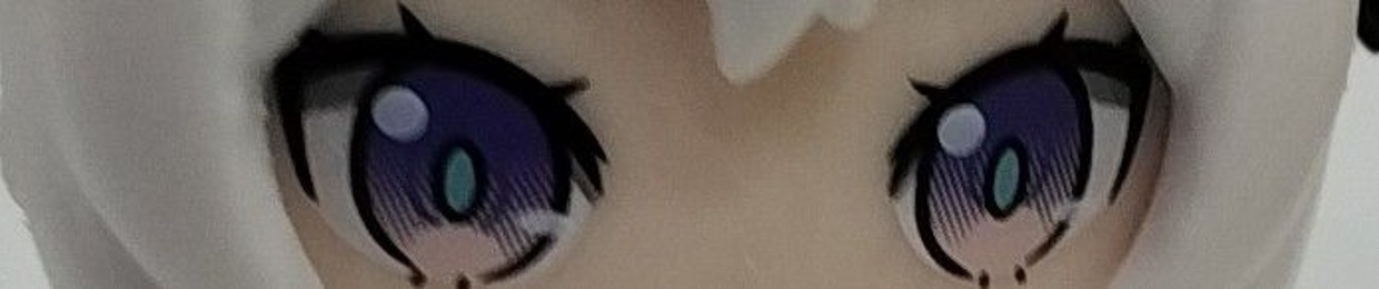 purple eyes