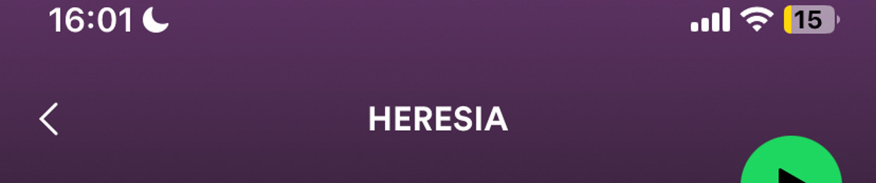 HERESIA