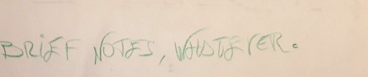 Briefnoteswhatever