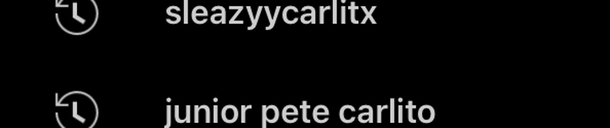 SleazyyCarlito // Sleazyycarlitx