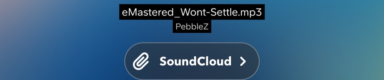 PebbleZ With A Z Don’t Sleep On Me