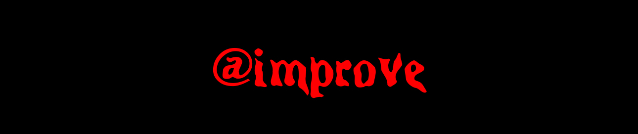 SoundCloud banner for @improve