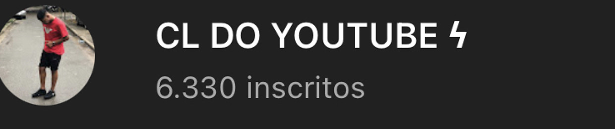 CL DO YOUTUBE ϟ