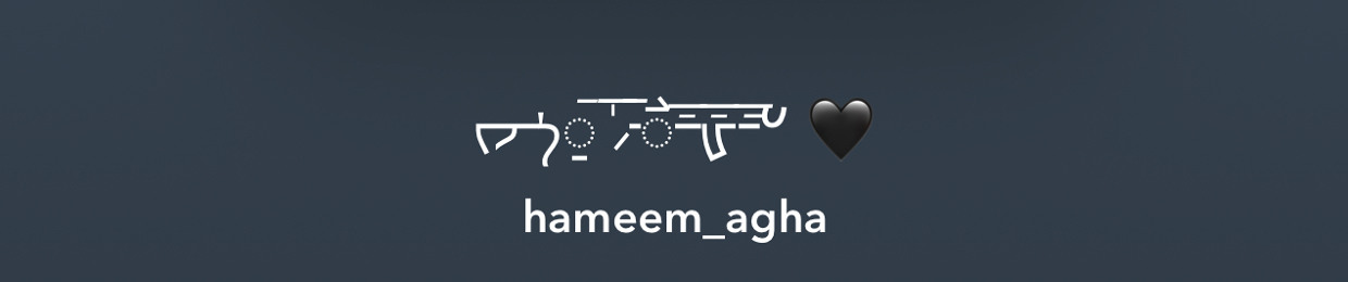 Hameem Agha 👑