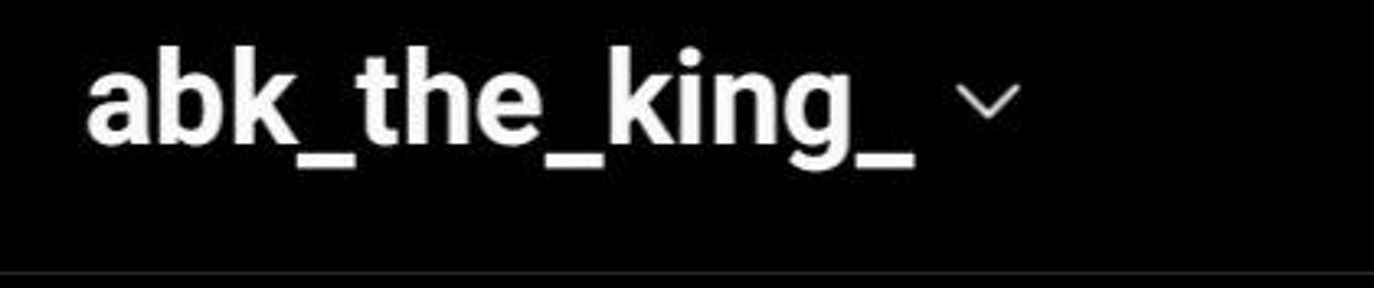 ABK the king