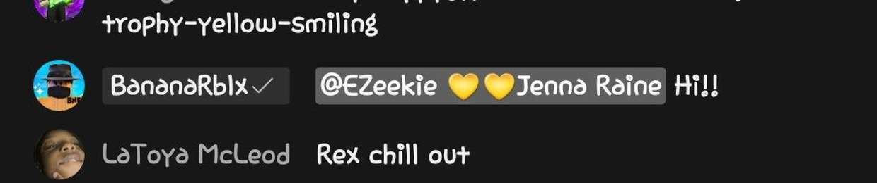 EZeekie 🤍🤍🤍Jenna Raine