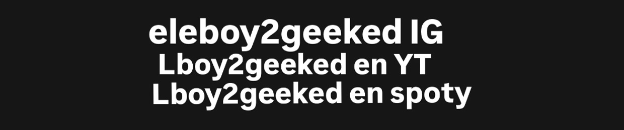 Lboy2geeked