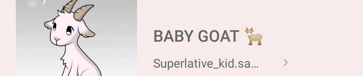 Superlative kid sa 🐐