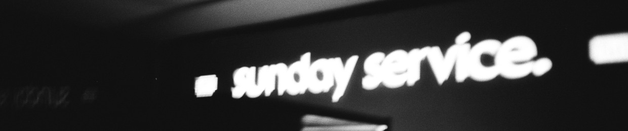 sunday service.