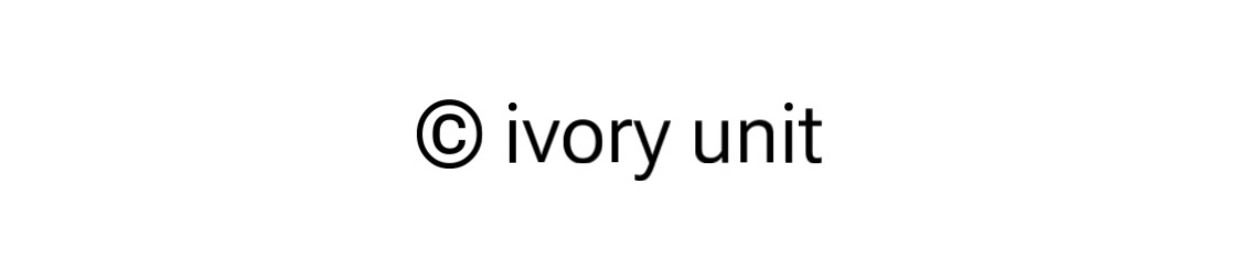 Ivory Unit