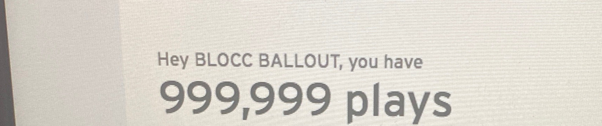 BLOCC BALLOUT