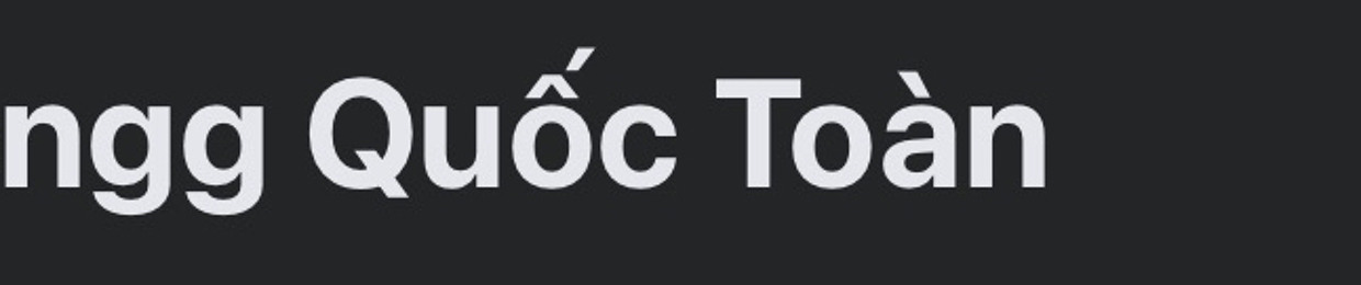 Nông Quốc Toàn 😍
