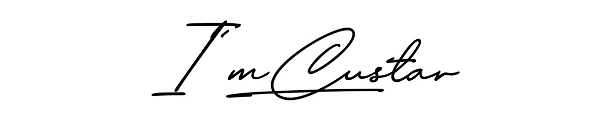 I’m CUSTAR✪