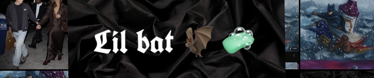 batman double c’$ aka LiL Bat 🦇🧼