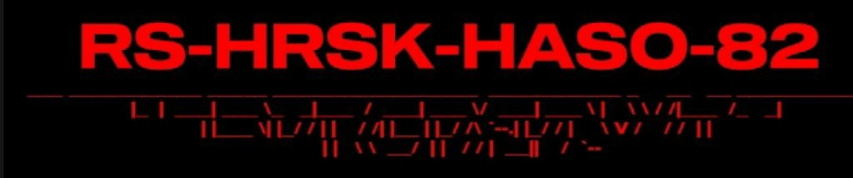 J57RHASO ⋠𝕽𝖃𝕷⋡ HASOTIRNITY